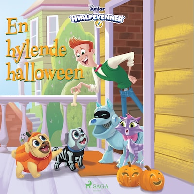 Hvalpevenner - En hylende halloween – omslag til lydbogen af Disney
