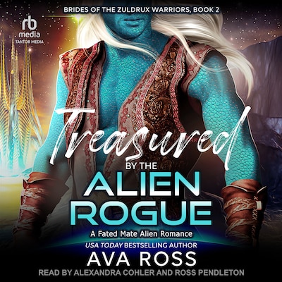 Treasured by the Alien Rogue – omslag til lydbogen af Ava Ross