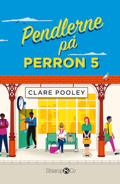 Pendlerne på perron 5 – omslag til lydbogen af Clare Pooley