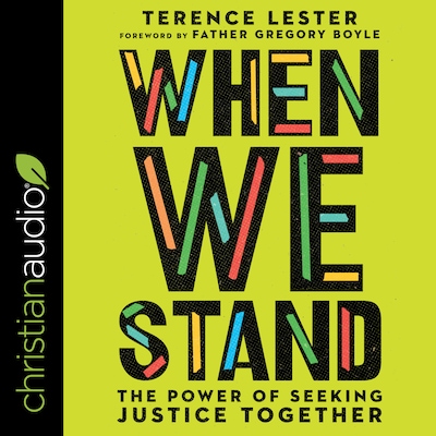 When We Stand – omslag til lydbogen af Terence Lester