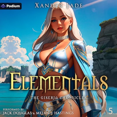 Elementals – omslag til lydbogen af Xander Jade