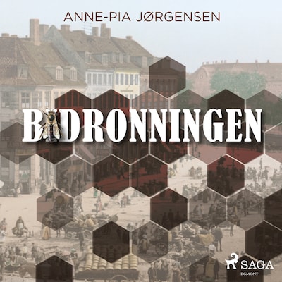Bidronningen – omslag til lydbogen af Anne-Pia Jørgensen