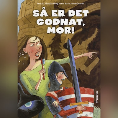 Så er det godnat, mor! – omslag til lydbogen af Daniel Zimakoff, Peter Bay Alexandersen