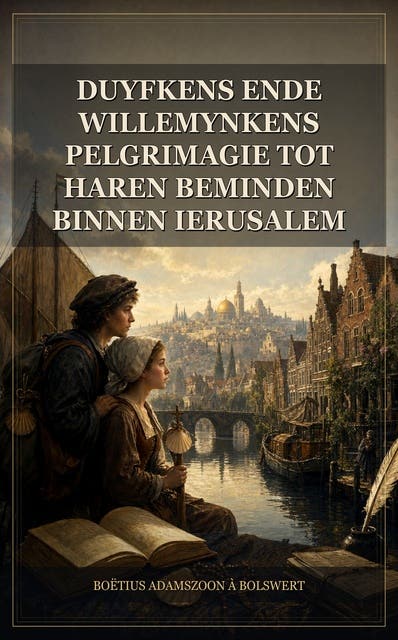 Duyfkens ende Willemynkens Pelgrimagie tot haren beminden binnen Ierusalem – omslag van het luisterboek van Boëtius Adamszoon À Bolswert