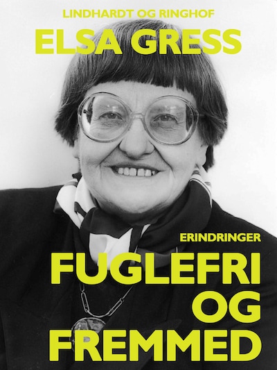 Fuglefri og fremmed – omslag til lydbogen af Elsa Gress