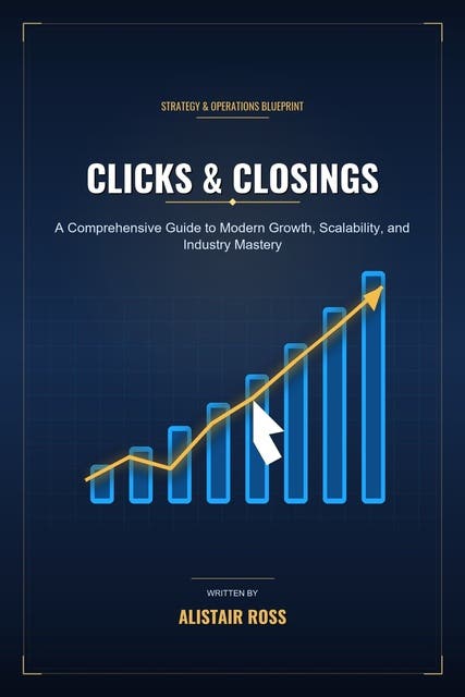 Clicks & Closings: Digital Marketing for Real Estate Agents to Generate Exclusive Buyer and Seller Leads, Dominate Neighborhoods, and Close More Deals – omslag til lydbogen af Alistair Ross