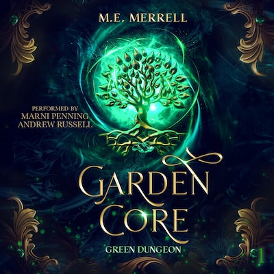Green Dungeon – omslag til lydbogen af M.E. Merrell