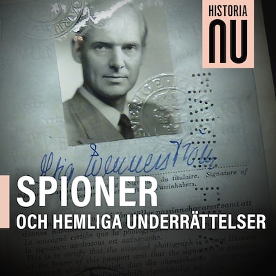 Historia Nu: Spioner och hemliga underrättelser – omslag till ljudboken av Historia Nu