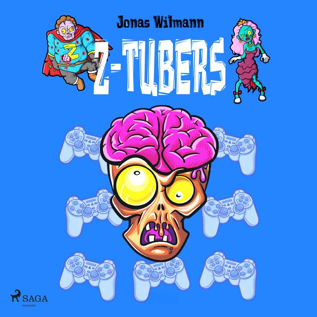 Z-Tubers – omslag til lydbogen af Jonas Wilmann