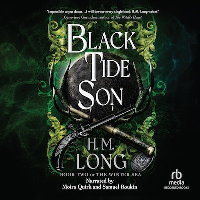 Black Tide Son – omslag til lydbogen af H. M. Long