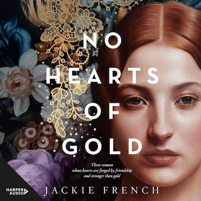 No Hearts of Gold – omslag til lydbogen af Jackie French