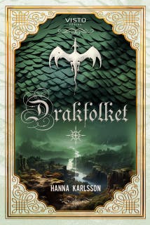 Drakfolket – omslag till ljudboken av Hanna Karlsson