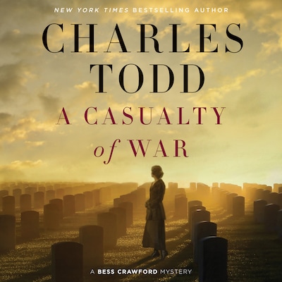 A Casualty of War – omslag til lydbogen af Charles Todd
