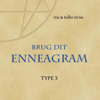 Brug dit Enneagram - Type 3: Udretteren - Motivatoren - Afslutteren – omslag til lydbogen af Balder Vendt-Striim, Mia Vendt-Striim