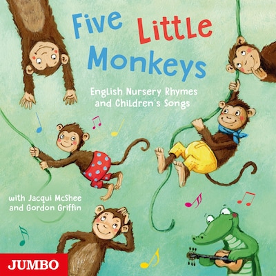Five Little Monkeys – omslag van het luisterboek van Unknown Author