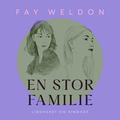 En stor familie – omslag til lydbogen af Fay Weldon