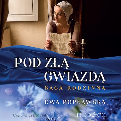 Pod złą gwiazdą – okładka audiobooka, autor Ewa Popławska