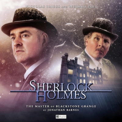 Sherlock Holmes - The Master of Blackstone Grange (Unabridged) – omslag til lydbogen af Jonathan Barnes