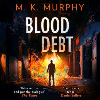 Blood Debt – omslag til lydbogen af M.K. Murphy