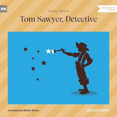 Tom Sawyer, Detective – okładka audiobooka, autor Mark Twain