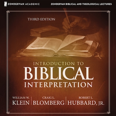 Introduction to Biblical Interpretation: Audio Lectures