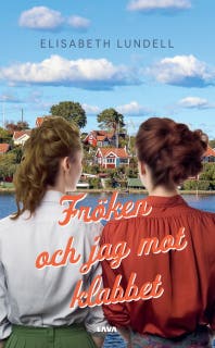 Fröken och jag mot klabbet – omslag till ljudboken av Elisabeth Lundell