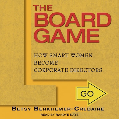 The Board Game – omslag til lydbogen af Betsy Berkhemer-Credaire