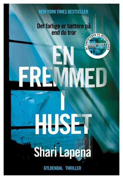 En fremmed i huset – omslag til lydbogen af Shari Lapena