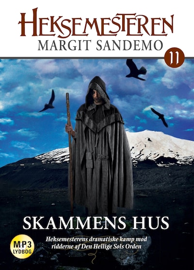 Heksemesteren 11 - Skammens hus – omslag til lydbogen af Margit Sandemo