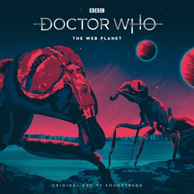 Doctor Who: The Web Planet – omslag til lydbogen af Bill Strutton
