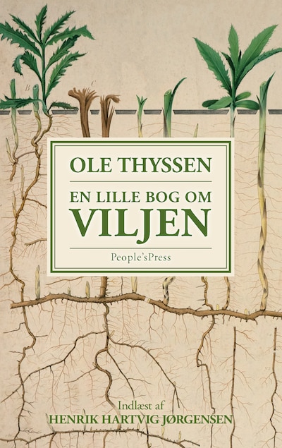 En lille bog om viljen – omslag til lydbogen af Ole Thyssen