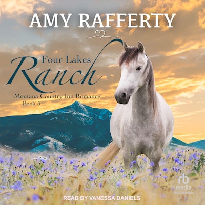 Four Lakes Ranch – omslag til lydbogen af Amy Rafferty