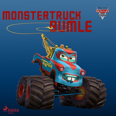 Biler - Monstertruck-Bumle – omslag til lydbogen af Disney