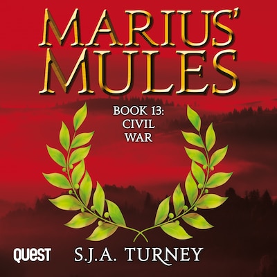 Marius' Mules XIII: Civil War – omslag til lydbogen af S. J. A. Turney