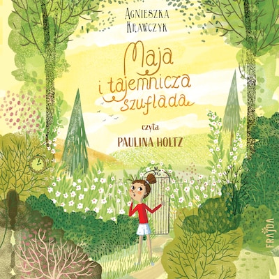 Maja i tajemnicza szuflada – okładka audiobooka, autor Agnieszka Krawczyk