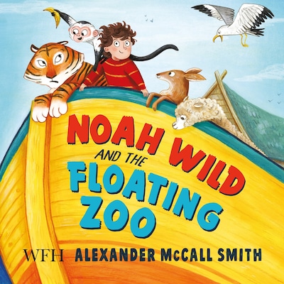 Noah Wild and the Floating Zoo – omslag til lydbogen af Alexander McCall Smith