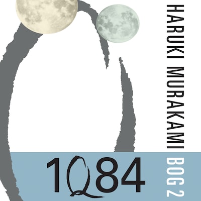 1Q84 bog 2 – omslag til lydbogen af Haruki Murakami