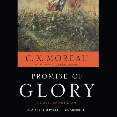 Promise of Glory – omslag til lydbogen af C. X. Moreau