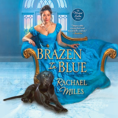 Brazen In Blue – omslag til lydbogen af Rachael Miles