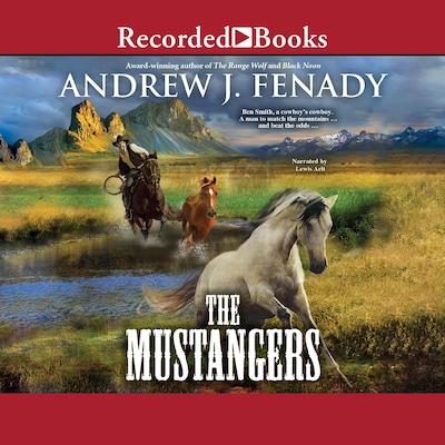 The Mustangers – omslag til lydbogen af Andrew J. Fenady