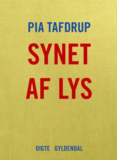Synet af lys – omslag til lydbogen af Pia Tafdrup