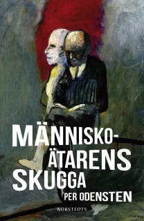 Människoätarens skugga – omslag till ljudboken av Per Odensten