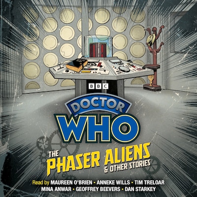Doctor Who: The Phaser Aliens & Other Stories – omslag til lydbogen af BBC