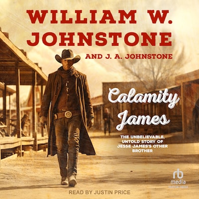 Calamity James – omslag til lydbogen af William W. Johnstone, J. A. Johnstone