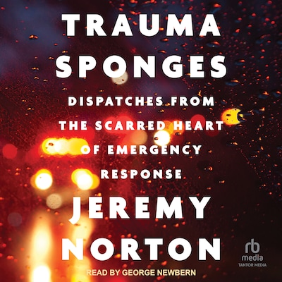 Trauma Sponges – omslag til lydbogen af Jeremy Norton
