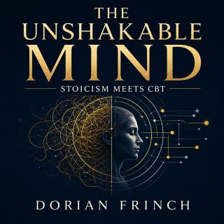 The Unshakable Mind: Stoicism Meets CBT – omslag till ljudboken av Dorian Frinch