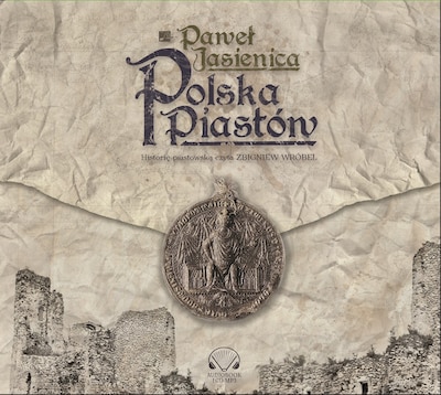 Polska Piastów – okładka audiobooka, autor Paweł Jasienica