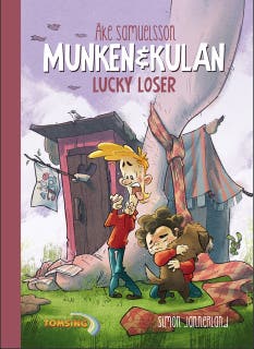 Lucky Loser – omslag till ljudboken av Åke Samuelsson