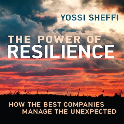 The Power Resilience – omslag til lydbogen af Yossi Sheffi