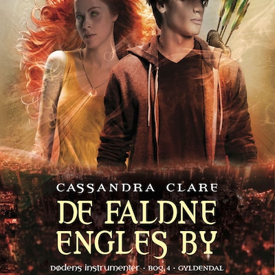 Dødens instrumenter 4 - De faldne engles by – omslag til lydbogen af Cassandra Clare